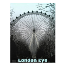London-Auge Postkarten