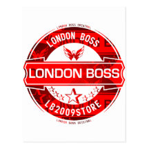 London Boss Postkarte