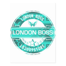 London Boss Postkarten