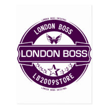 London Boss Postkarten