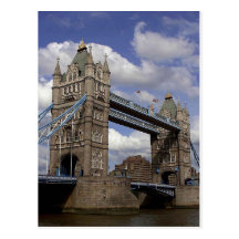 London-Brücke Postkarte