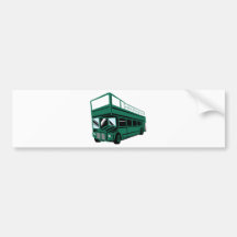 London-Doppeldecker-Touristenbuszug Auto Sticker