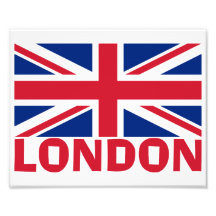 London im Rot Fotografien