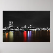 London-Skyline coloursplas Plakate
