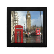 London-Telefonkasten u. Big Ben (St.K) Erinnerungskiste