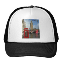 London-Telefonkasten u. Big Ben (St.K) Truckermützen