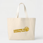 Longview trinkende Teamt-shirts Leinentasche