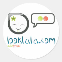 looklala.com runde sticker