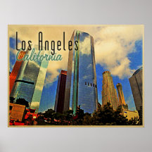 Los Angeles-Skyline Posterdrucke