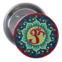 Lotos-Om-Knopf Anstecknadelbuttons