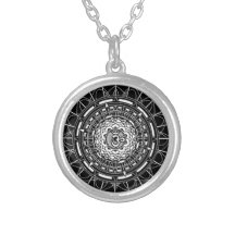 Lotos-Symbol-Halskette Mandala-OM (Om)