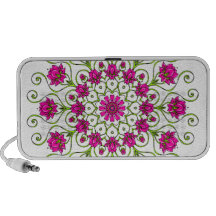 Lotus Blüte Mandala Laptop Lautsprecher