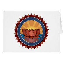 Lotus-Blüten-Yoga Karten