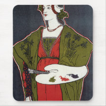 Louis Rhead ~ Salon-DES-Cent Mousepad