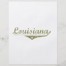Louisiana-Revolutions-T-Shirts Vollfarbige Flyer