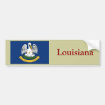 Louisiana-Staats-Flagge Autosticker