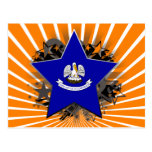 Louisiana-Stern Postkarten