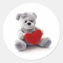 *Love Bear* Teddybär Aufkleber