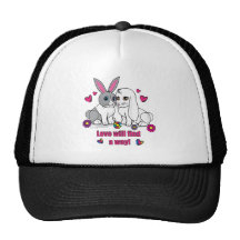 Love Will Find a Way: Ross and Curia Mesh Hats