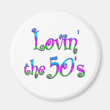 Lovin der 50er kühlschrankmagnete
