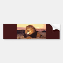 Löwe Autosticker