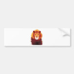 Löwe-Malerei Auto Sticker
