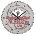 LPN Krankenschwester-Axiom Wanduhren
