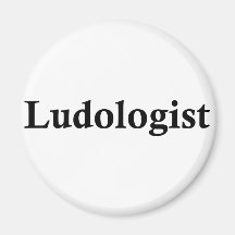Ludologist Kühlschrankmagnet