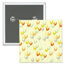 Luftballons Anstecknadelbuttons