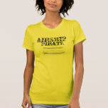 Luftschiff-Pirat T-shirts