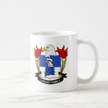 Lukens Familienwappen Kaffee Tassen