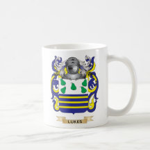 Lukes Wappen (Familienwappen) Kaffeehaferl
