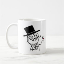 Lulzsec Monocle-Typ Kaffeetassen