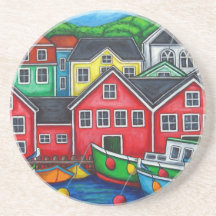 Lunenburg, NS-Untersetzer durch Lisa Lorenz