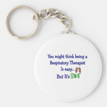Lustige Atmungstherapie-Geschenke Schlüsselanhänger