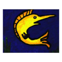 Lustige Fische 1 Einladung