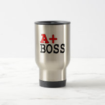 Lustige Geschenke für Chefs: A+ Chef Kaffee Tassen