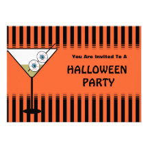 Lustige Halloween-Party-Einladung