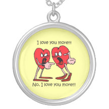 Lustige i-Liebe Sie Selbst Gestalteter Schmuck