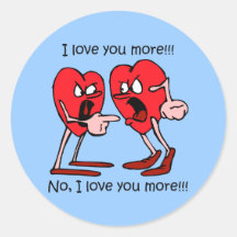 Lustige i-Liebe Sie Stickers