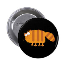 Lustige Katze Anstecknadelbutton