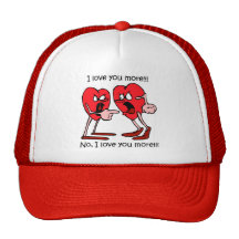 Lustige Liebe Baseball Kappe