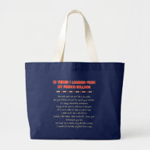 Lustige Sachen I gelernt von meiner französischen  Taschen