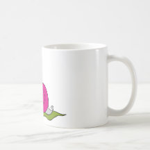 lustige Schnecke Kaffee Tasse