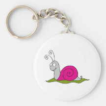lustige Schnecke Schlüsselanhänger