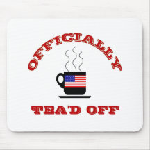 Lustige Tee-Party-T-Shirts Mousepads