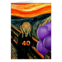 Lustiger 40. Geburtstag Karten