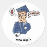 Lustiger Abschluss Stickers