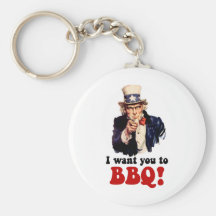 Lustiger Grill Schlüsselbänder