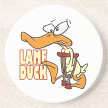 lustiger Lamé - Enten-Cartoon Bierdeckel